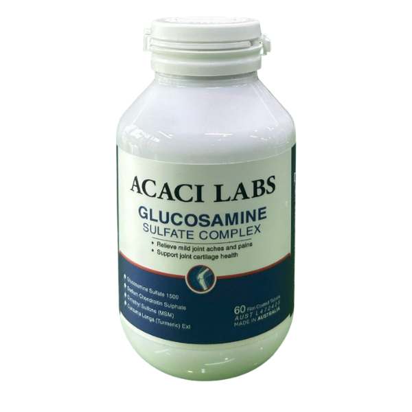 Viên uống bổ khớp Glucosamine Sulfate Complex Acaci Labs (Hộp 60 viên)