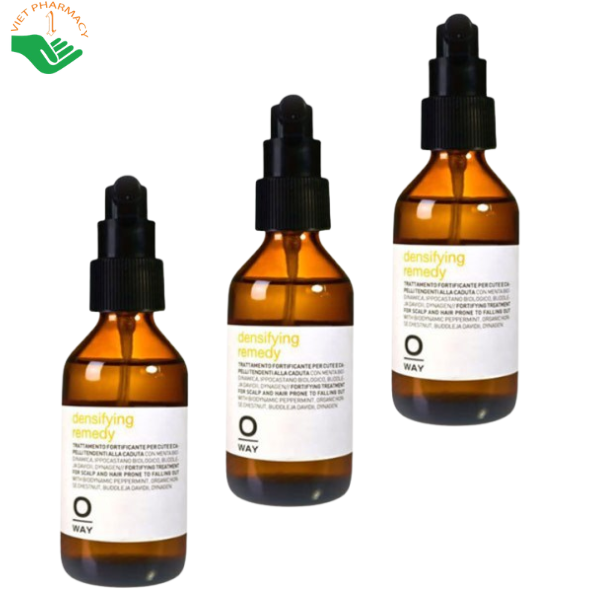 Xịt dưỡng tóc cho da đầu thường Densifying Remedy Oway hỗ trợ giảm rụng tóc, tăng độ dày và kích thích mọc tóc (Chai 100ml)