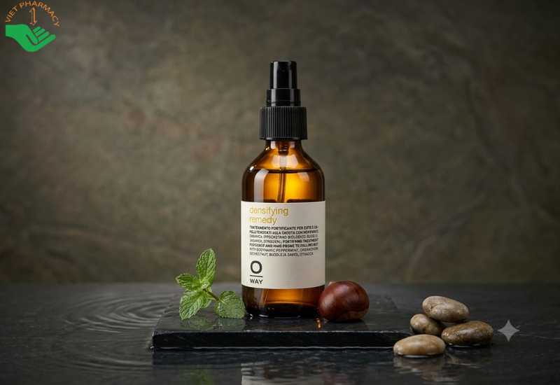Xịt dưỡng tóc cho da đầu thường Densifying Remedy Oway hỗ trợ giảm rụng tóc, tăng độ dày và kích thích mọc tóc (Chai 100ml)
