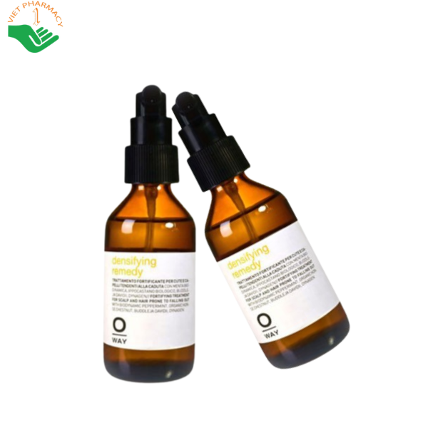 Xịt dưỡng tóc cho da đầu thường Densifying Remedy Oway hỗ trợ giảm rụng tóc, tăng độ dày và kích thích mọc tóc (Chai 100ml)