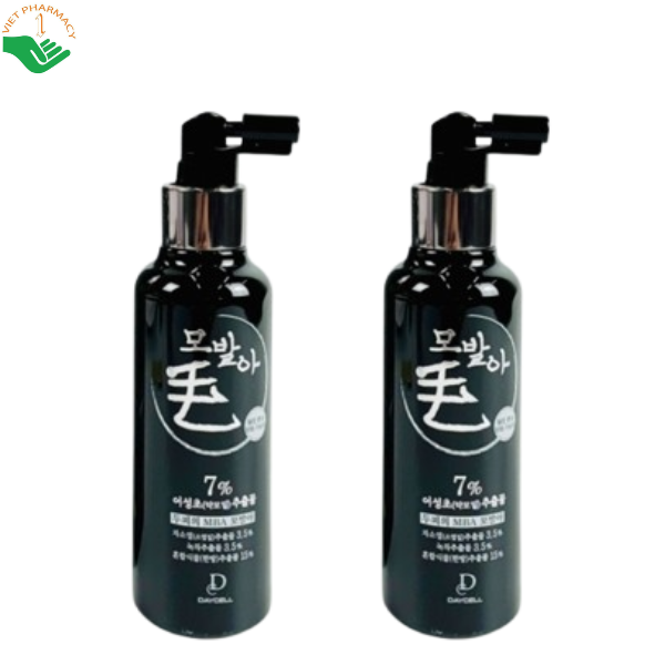 Xịt dưỡng tóc MBA Daycell ngăn rụng tóc và kích thích mọc tóc (Chai 150ml)