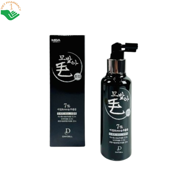 Xịt dưỡng tóc MBA Daycell ngăn rụng tóc và kích thích mọc tóc (Chai 150ml)