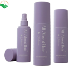 Xịt dưỡng tóc thuần chay Biotin Vegan Spray All About Hair thúc đẩy tóc mọc nhanh và chống lại tác hại từ nhiệt (Chai 120ml)