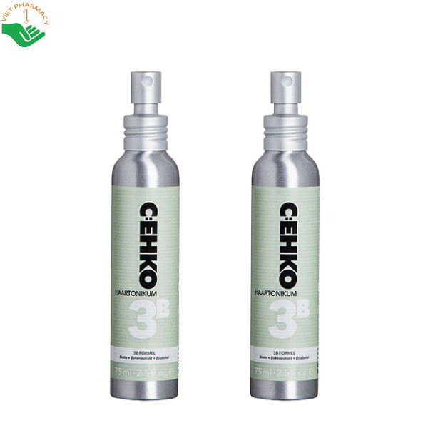 Xịt mọc tóc Haartonikum Cehko giảm rụng và hỗ trợ mọc tóc nhanh (Chai 75ml)