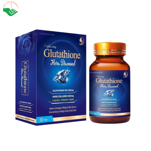 Vien-uong-Glutathione-Hera-Diamond-Bibita-Ho-tro-cham-soc-va-nuoi-duong-lan-da-tu-ben-trong-Hop-30-vien