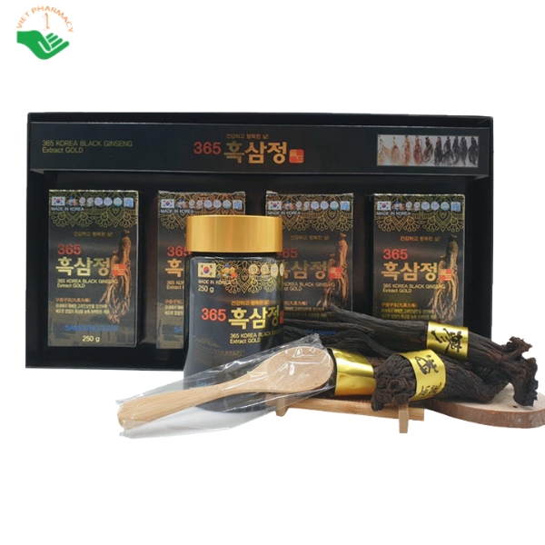 Cao-hac-sam-Imperial-Family-Korea-Black-Ginseng-Extract-Samsung-BioPharm-Ho-tro-boi-bo-co-the-tang-cuong-suc-khoe-va-nang-cao-the-trang.-Hop-4-Lo-x-250g