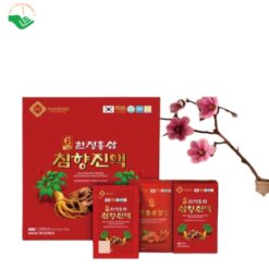 Nuoc-hong-sam-tram-huong-Han-Quoc-Hanjeong-Ho-tro-boi-bo-co-the-tang-cuong-suc-khoe-tong-the-Hop-30-goi-X-50-ml