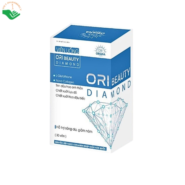 Vien-Uong-Ori-Beauty-Diamond-Oshii-Ho-tro-cai-thien-tinh-trang-kho-da-nhan-da-va-nam-sam-Hop-30-vien