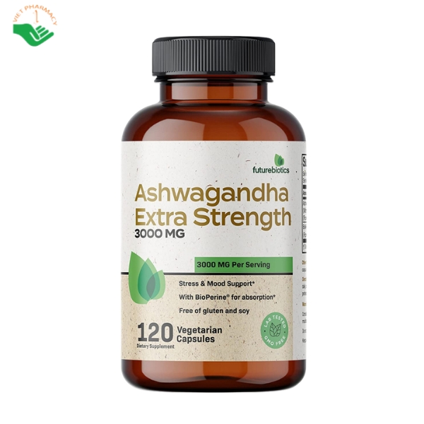 Vien-uong-Futurebiotics-Ashwagandha-Extra-Strength-3000mg-giup-giam-cang-thang-ho-tro-tri-nho-va-tam-trang-Hop-120-vien