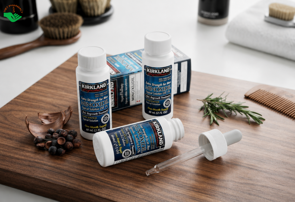 Dung dịch mọc tóc Minoxidil 5% Hair Regrowth Treatment Kirkland