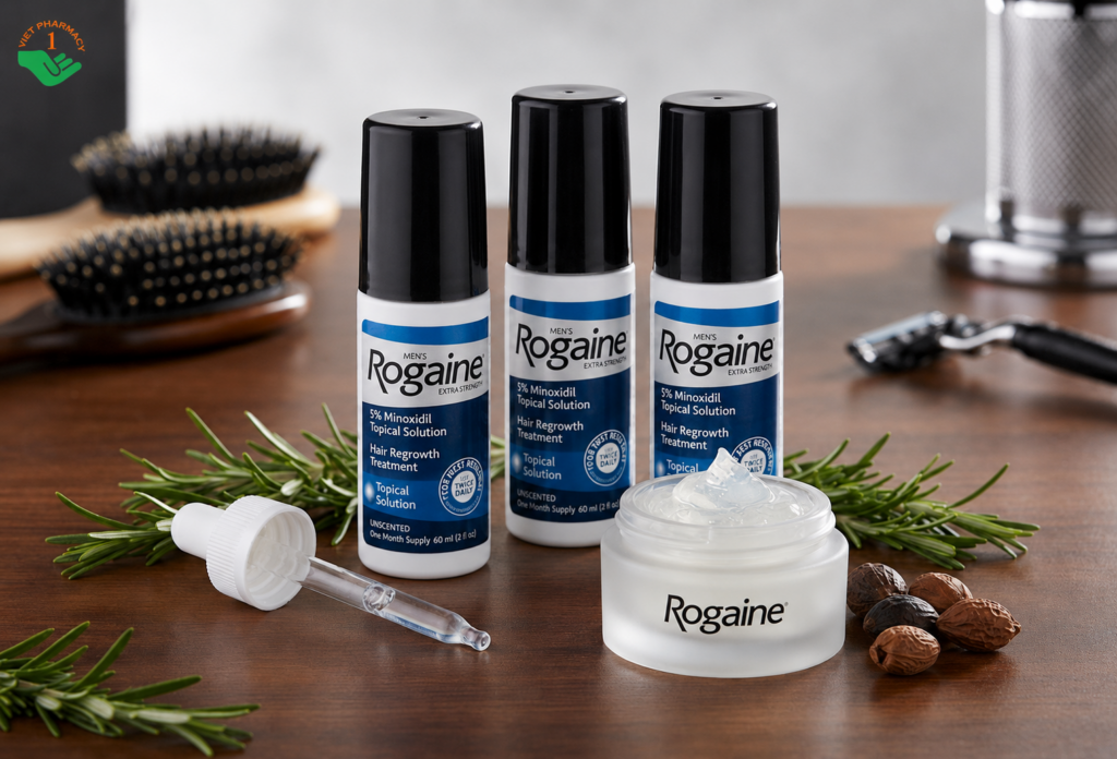 Gel mọc tóc cho nam Minoxidil 5% Rogaine
