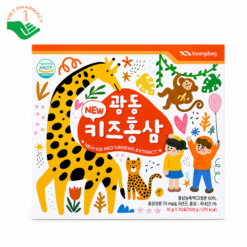 Nước hồng sâm hươu cao cổ Baby Kwangdong hỗ trợ tăng đề kháng và phát triển chiều cao hộp 30 gói x 10g
