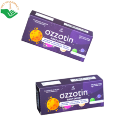 Thực phẩm bảo vệ sức khỏe Ozzotin Sleep Expert hỗ trợ cải thiện giấc ngủ (Hộp 3 vỉ x 10 viên)