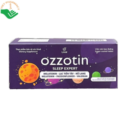 Thực phẩm bảo vệ sức khỏe Ozzotin Sleep Expert hỗ trợ cải thiện giấc ngủ (Hộp 3 vỉ x 10 viên)