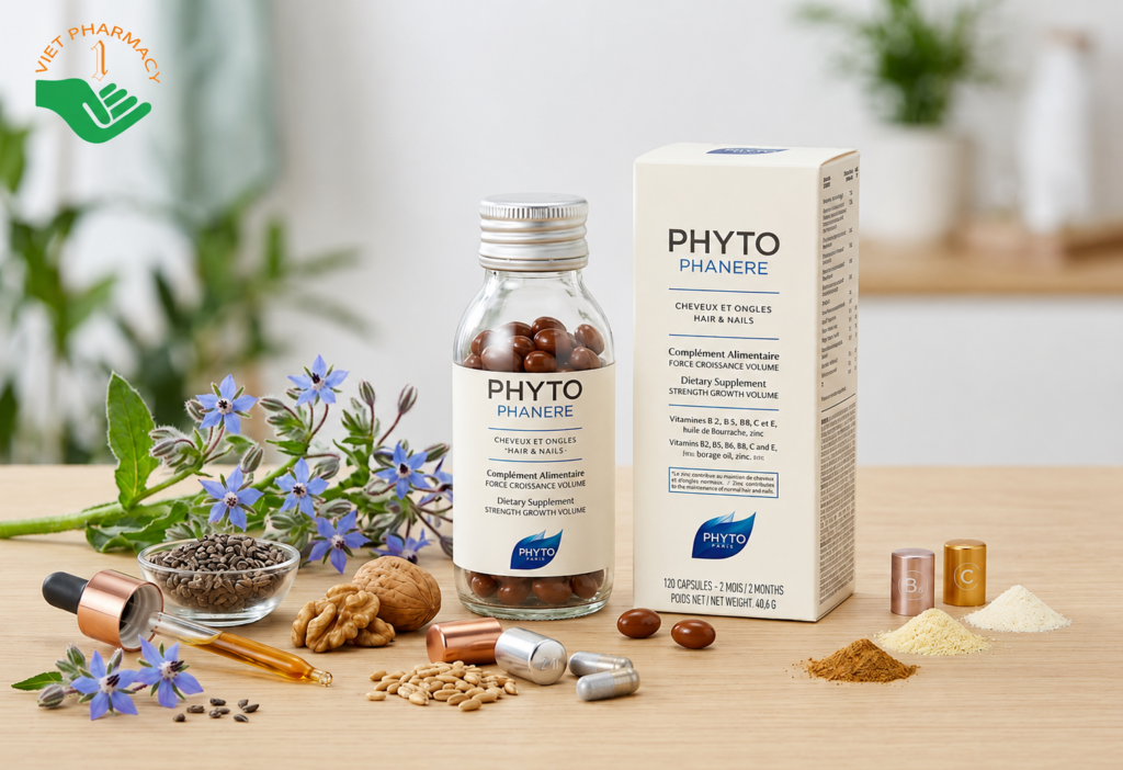 Viên uống mọc tóc Phyto Phanere