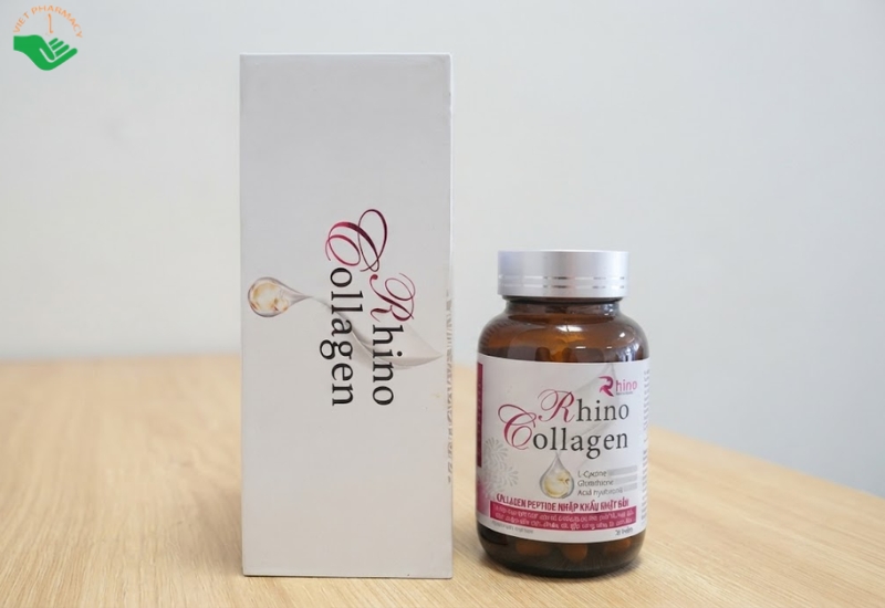 Vien-uong-trang-da-Rhino-Collagen-RhinoPharma-Ho-tro-cai-thien-do-dan-hoi-va-san-chac-cua-da-Hop-30-vien
