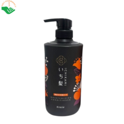 Bộ dầu gội xả Ichikami Kracie phục hồi tóc hư tổn, nuôi dưỡng mái tóc mượt (Dầu gội 480ml + Dầu xả 480ml)