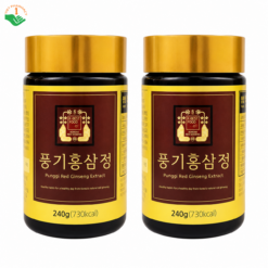 Cao hồng sâm cô đặc K-Best Food Hàn Quốc tăng cường sức đề kháng, cải thiện sức khỏe toàn diện hộp 2 lọ x 240g