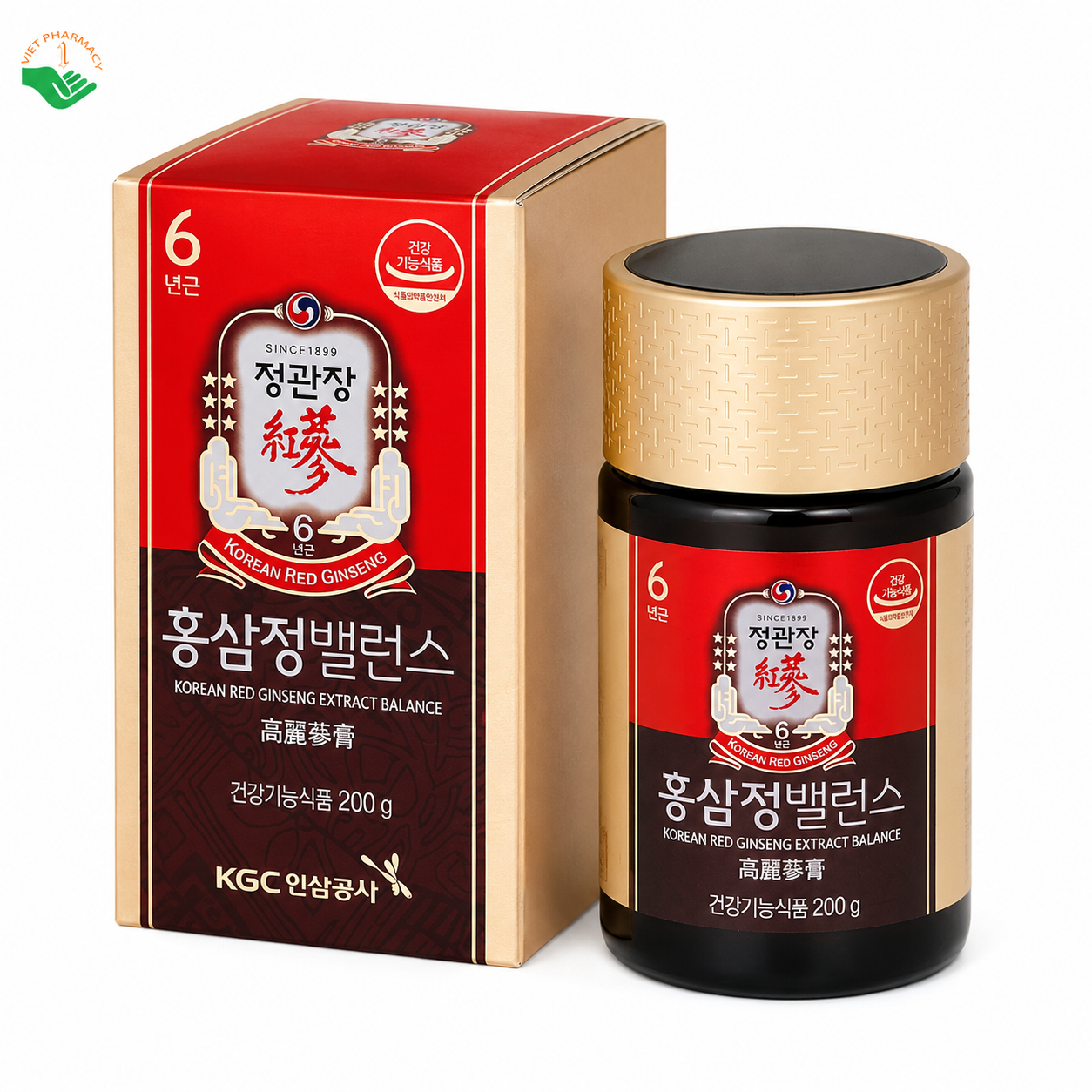 Cao hồng sâm Hàn Quốc Extract Balance KGC Jung Kwan Jang tăng cường thể lực, cải thiện trí nhớ 200g