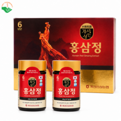 Cao hồng sâm Hàn Quốc Nonghyup chính hãng giúp bồi bổ sức khỏe toàn diện, bổ máu hộp 2 lọ 240g