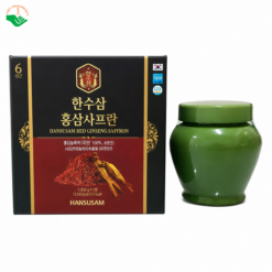Cao hồng sâm nhụy hoa nghệ tây Red Ginseng Saffron Hansusam tăng cường sức khỏe và làm đẹp da, hỗ trợ giấc ngủ sâu hũ sành 1kg
