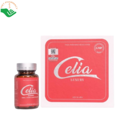 Celia Luxury Nasavor tăng độ đàn hồi cho da, làm chậm quá trình lão hóa (Hộp 30 viên)