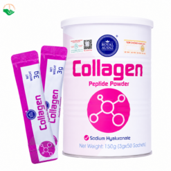 Collagen Peptide Powder Royal AUSNZ nuôi dưỡng làn da, hỗ trợ chống oxy hóa (Hộp 50 gói x 3g)