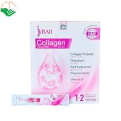 Collagen Venus Skin Isali giúp da sáng mịn, làm chậm quá trình lão hóa (Hộp 20 gói)