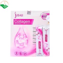 Collagen Venus Skin Isali giúp da sáng mịn, làm chậm quá trình lão hóa (Hộp 20 gói)