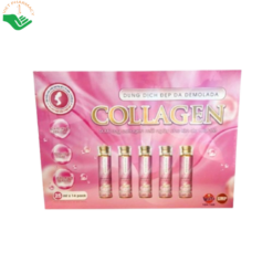 Dung dịch đẹp da Collagen Demolada hỗ trợ hạn chế lão hóa, giúp da trắng sáng (Hộp 14 gói x 25ml)