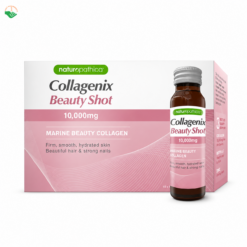Dung dịch uống Collagenix Beauty Shot Naturopathica cải thiện độ đàn hồi cho da, hỗ trợ tóc và móng chắc khỏe hộp 10 chai x 50ml