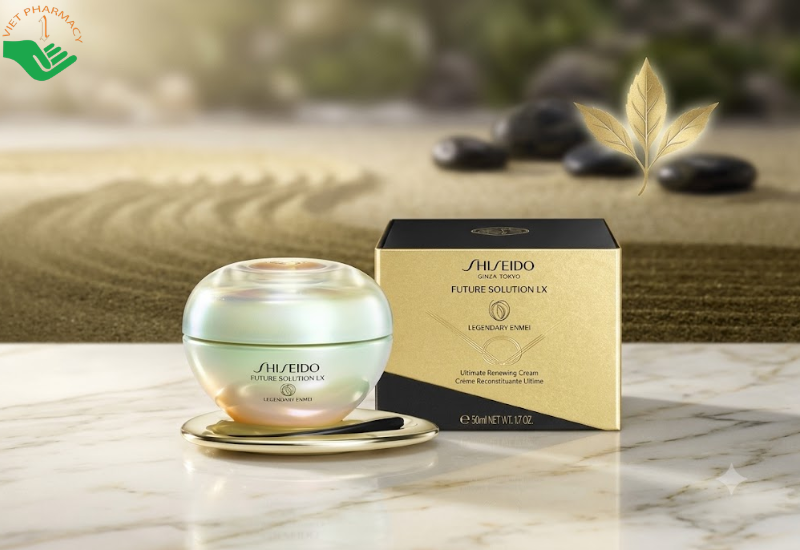  Future Solution LX Legendary Enmei Ultimate Renewing Shiseido hỗ trợ làn da mềm mượt, ngăn ngừa lão hóa (Hũ 50ml)