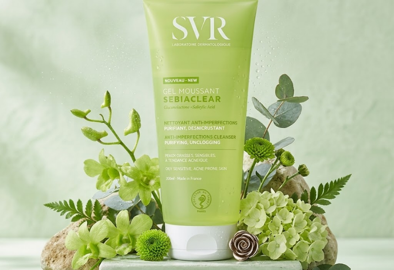 Gel rửa mặt SVR Sebiaclear Gel Moussant (Tuýp 200ml)