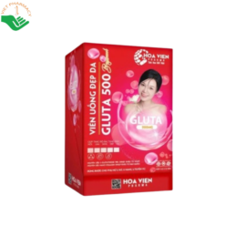 Gluta 500 Beyoucool Hoa Viên giúp da sáng đẹp, hỗ trợ ngăn ngừa lão hóa (Hộp 30 viên)