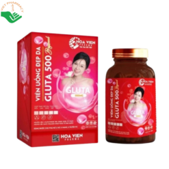 Gluta 500 Beyoucool Hoa Viên giúp da sáng đẹp, hỗ trợ ngăn ngừa lão hóa (Hộp 30 viên)