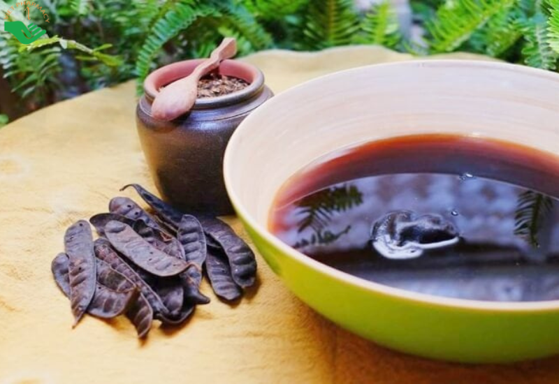 Gội đầu bằng bồ kết