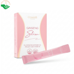 Hồng sâm giảm cân Ginseng Slim Cessées O2BIO tăng cường sức đề kháng, làm chậm quá trình lão hóa, giảm căng thẳng (Hộp 15 gói x 10ml)