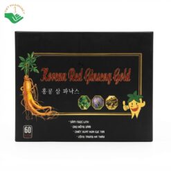 Hồng sâm Panax Gold Trần Gia Ban Mê hổ trợ tăng cường sức đề kháng, bồi bổ cơ thể, giảm mệt mỏi hộp 60 viên