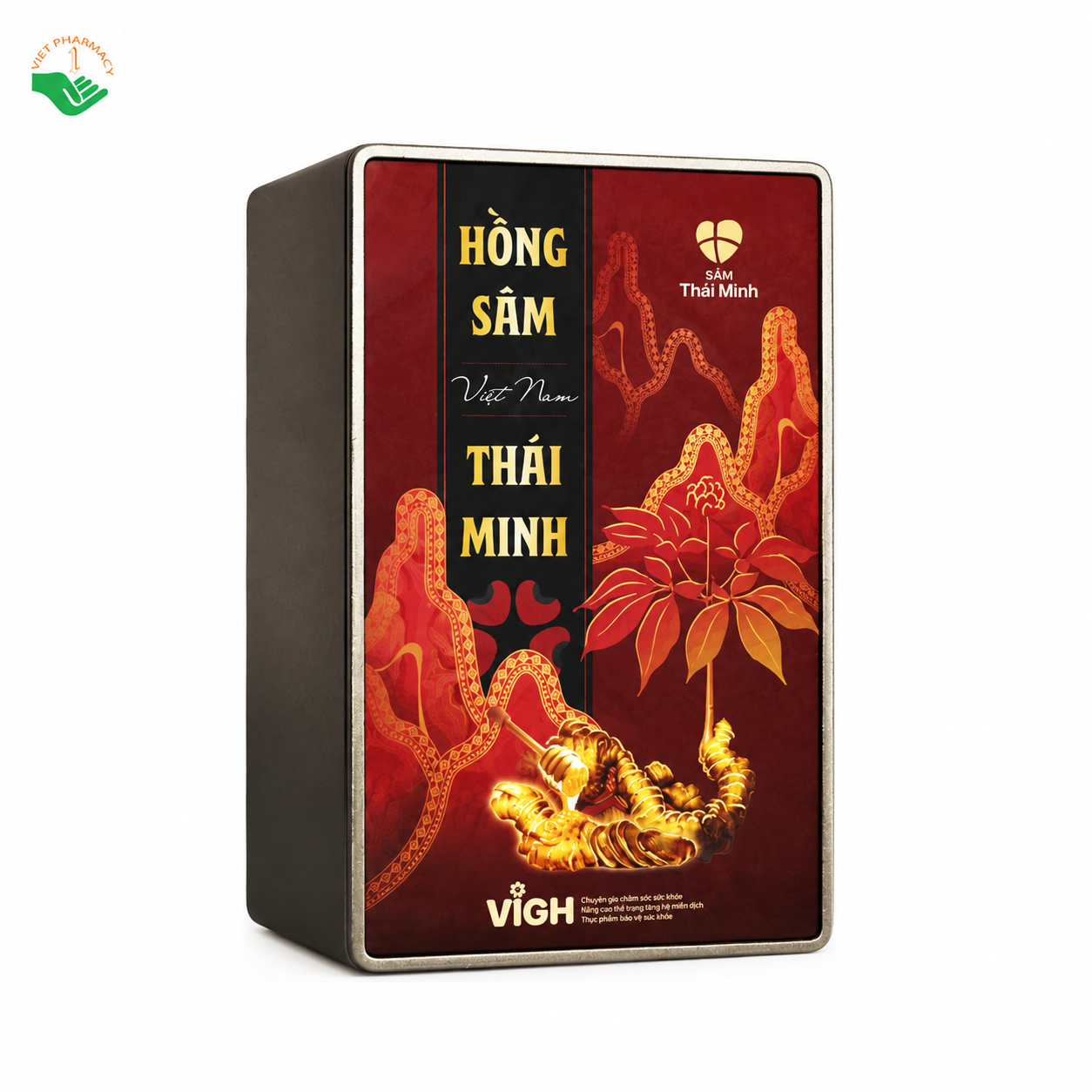 Hồng Sâm Việt Nam Thái Minh tăng cường sức đề kháng, kéo dài tuổi thọ hộp 14 gói x 2g