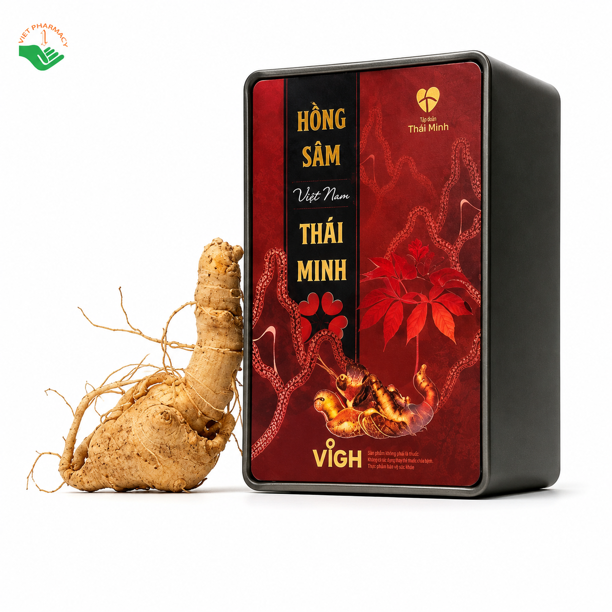 Hồng Sâm Việt Nam Thái Minh tăng cường sức đề kháng, kéo dài tuổi thọ hộp 14 gói x 2g