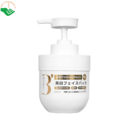 Kem ủ trắng B'haku Whitening Pack Cosme International hỗ trợ da sáng và mềm mại (Chai 360ml)
