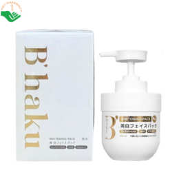 Kem ủ trắng B'haku Whitening Pack Cosme International hỗ trợ da sáng và mềm mại (Chai 360ml)