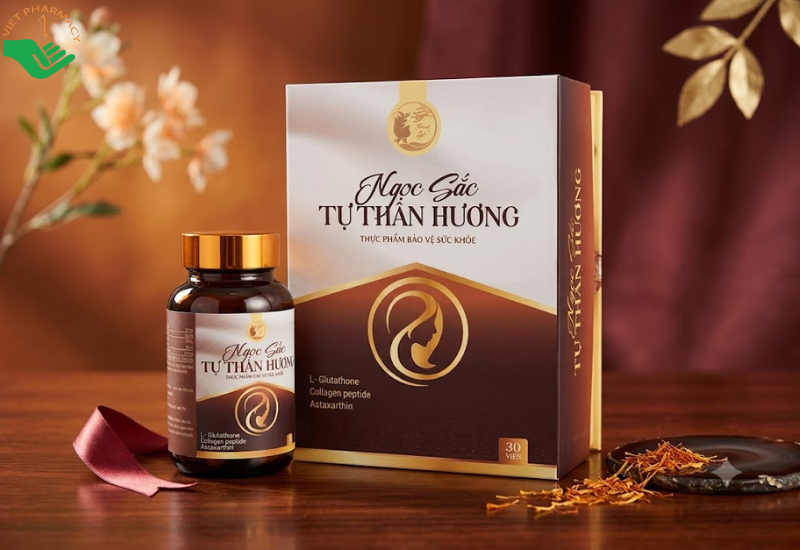 Ngọc Sắc Tự Thân Hương Hoàng Gia tăng cường độ đàn hồi, hỗ trợ độ ẩm cho da (Hộp 30 viên)
