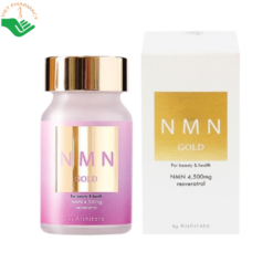 NMN Gold Aishitoto dưỡng da sáng khỏe, làm chậm quá trình lão hóa (Hộp 60 viên)