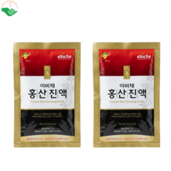Nước hồng sâm Hàn Quốc Ebiche cải thiện sức đề kháng, chống lão hóa (Hộp 21 gói x 70ml)