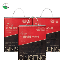 Nước hồng sâm Hàn Quốc Korean Red Ginseng Sticks Innerset bồi bổ cơ thể, tăng sức đề kháng hộp 100 gói