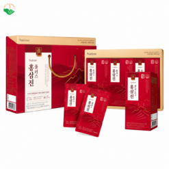 Nước hồng sâm Hongsamjin Plus Nutine hỗ trợ cải thiện và tăng cường sức khỏe 15 gói x 70ml