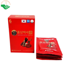 Nước hồng sâm Nhung Hươu Hàn Quốc Q Plus hỗ trợ làm đẹp da, tăng cường sức khỏe (Hộp 30 gói)