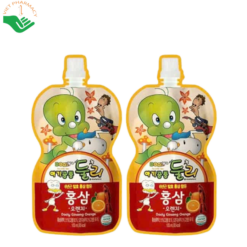 Nước hồng sâm trẻ em Dooly Paldo giúp tăng cường sức đề kháng, nâng cao khả năng tập trung (Túi 100ml)