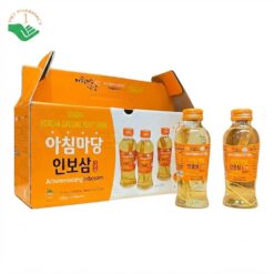 Nước sâm nguyên củ Inbosam Biok Korea Root Drink Achimmadang hỗ trợ bồi bổ sức khỏe, tăng cường sức đề kháng (Hộp 10 chai x 120ml)